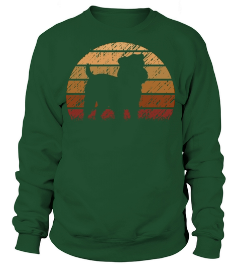 Brussels Griffon Dog Vintage Sweatshirt Unisex