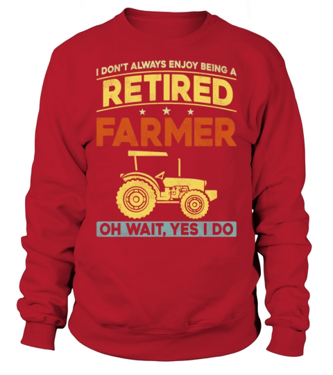 Farming Farmer Retired Vintage Sweatshirt Unisex
