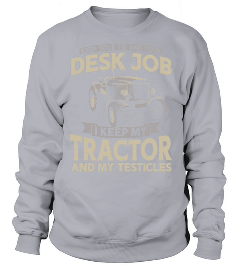 Farming Farmer Vintage Tractor Sweatshirt Unisex