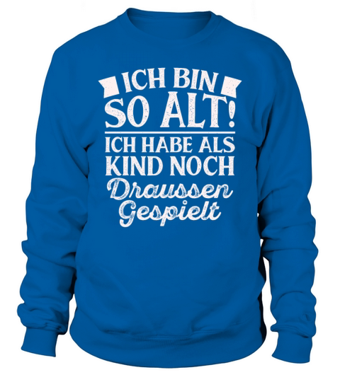 Funny German Quote Black Humour Sweatshirt Unisex