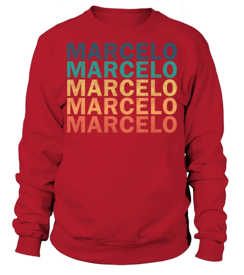 Marcelo Name T Shirt - Marcelo Vintage Retro Name Sweatshirt Unisex