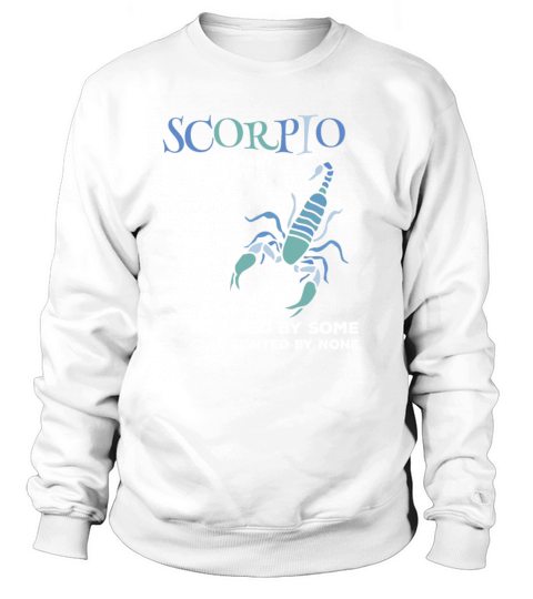 Scorpio Zodiac Star Sign Aesthetic Statement Astro Sweatshirt Unisex