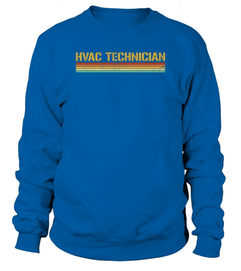Vintage HVAC Technician Sweatshirt Unisex