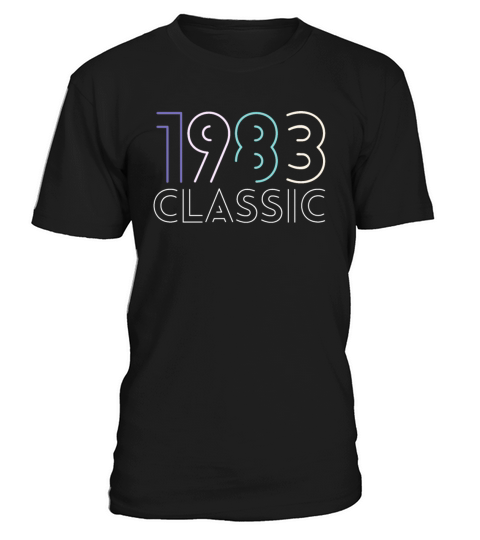 40 Years Vintage 1983 Retro 40th Birthday T-Shirt Unisex