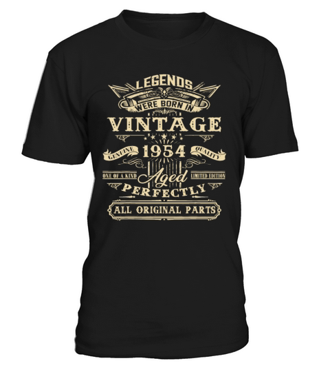 68th Birthday Gift For Legends Born 1954 68 Yrs Ol T-Shirt Unisex