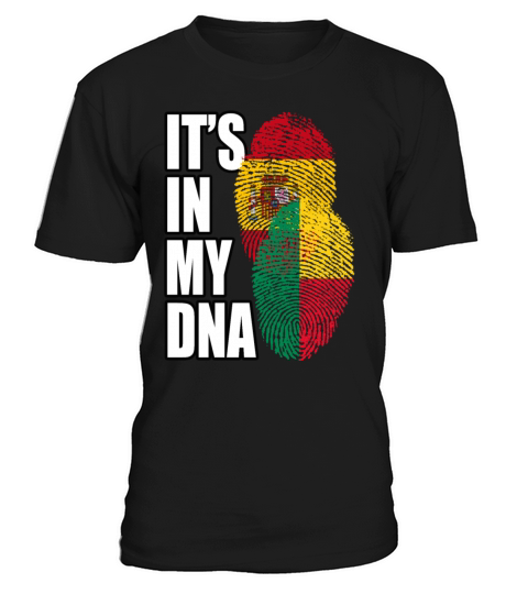 Beninese And Spaniard Mix Heritage DNA Flag T-Shirt Unisex