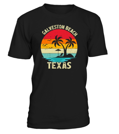 Family Vacation Vintage Retro Texas Galveston Beac T-Shirt Unisex