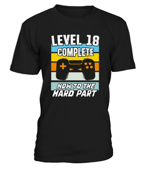 Level 18 Birthday Video Games 18th Bday T-Shirt Unisex