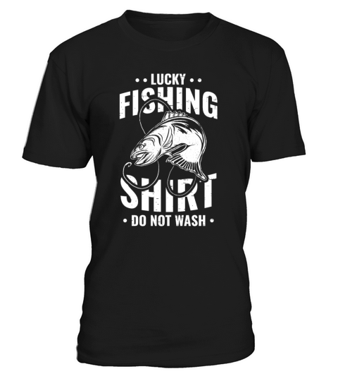 Lucky Fishing Shirt for Fish Hunter and Fisherman T-Shirt Unisex