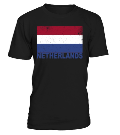 Netherlands Flag Vintage Holland Nationality Origi T-Shirt Unisex