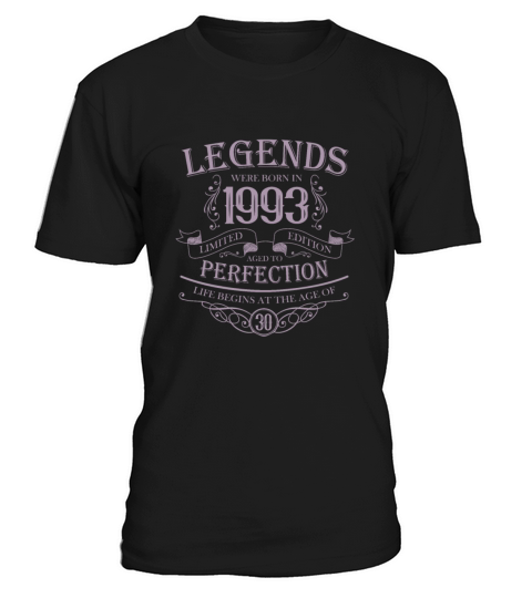 Vintage 1993 Birthday 30th Birthday Sayings Legend T-Shirt Unisex