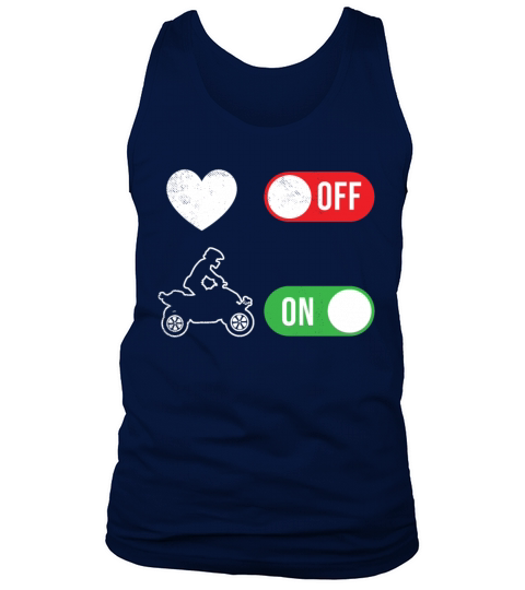 all terrain vehicles funny ON and OFF art Tank Top Unisex