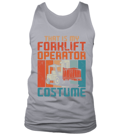 Certified Forklift Truck Operator Tank Top Unisex