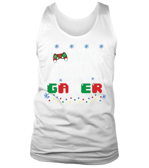 Christmas Santas Favorite Gamer Graphics Tank Top Unisex