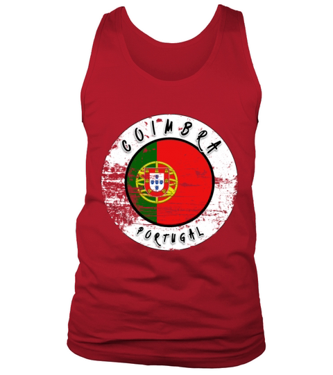 Coimbra Portugal Vintage Tank Top Unisex