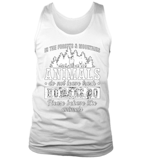 Conservationist In The Forests Conserve Wildlife Tank Top Unisex