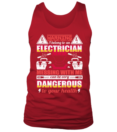 Electrician Electricity Electronics Electric Gift Tank Top Unisex