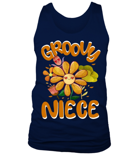 Groovy Niece Family Matching Vintage Family Tank Top Unisex