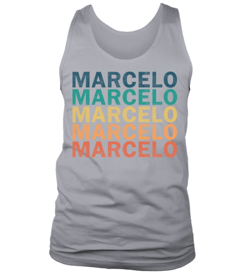 Marcelo Name T Shirt - Marcelo Vintage Retro Name Tank Top Unisex