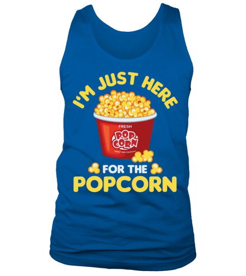 Popcorn Vintage Retro Funny Popcorn Lovers Tank Top Unisex