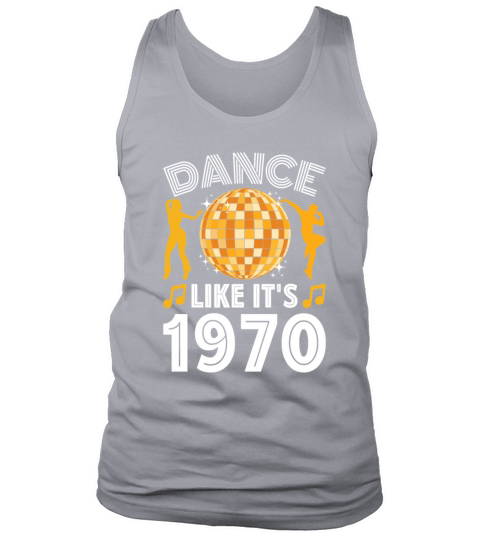 Retro Vintage Groovy Party Disco Ball Club Lifes Tank Top Unisex