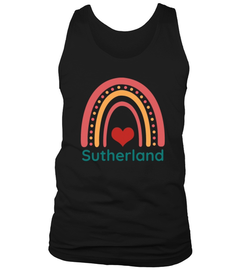 Sutherland Vintage Boho Rainbow Tank Top Unisex