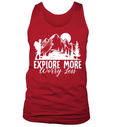 Vintage Mountains Climber Hiker Tank Top Unisex