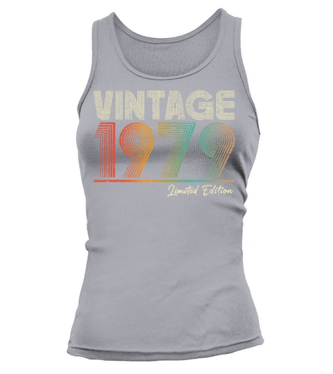 44 Years Old Vintage 1979 44th Birthday Gifts Tank top Woman