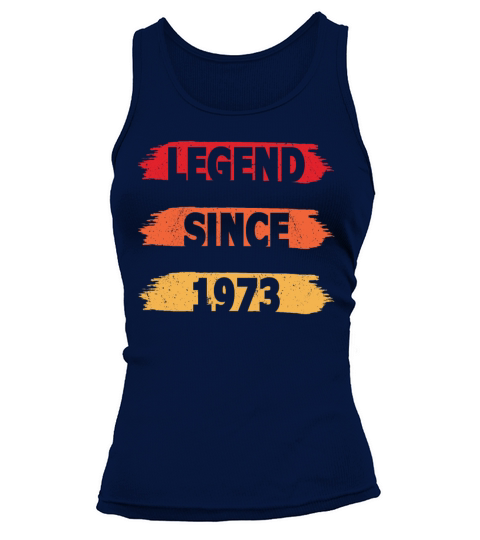 50th birthday vintage 1973 legend since 1973 Tank top Woman