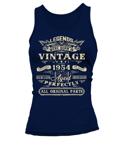 68th Birthday Gift For Legends Born 1954 68 Yrs Ol Tank top Woman