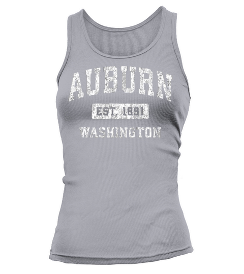 Auburn Washington Wa Vintage Established Sports De Tank top Woman