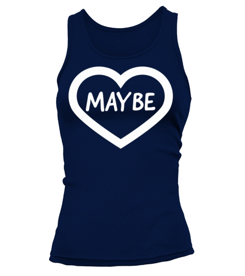 Funny Valentines Day heart design with witty text Tank top Woman