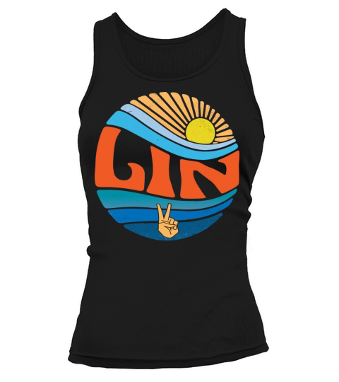 Lin Shirt Vintage Sunset Lin Groovy Tie Dye Tank top Woman