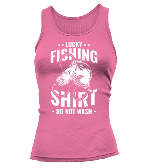 Lucky Fishing Shirt for Fish Hunter and Fisherman Tank top Woman