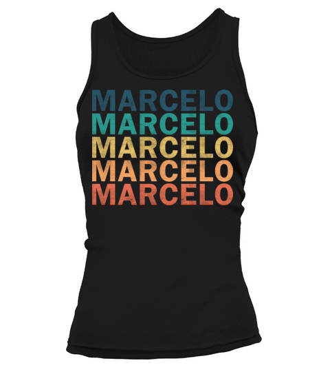 Marcelo Name T Shirt - Marcelo Vintage Retro Name Tank top Woman