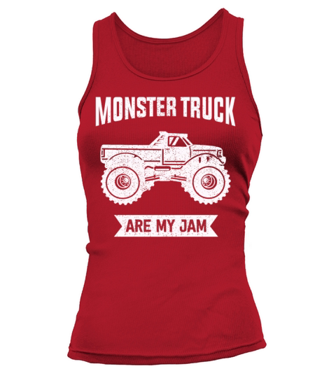 Monster Trucks Are My Jam Vintage Retro Tank top Woman