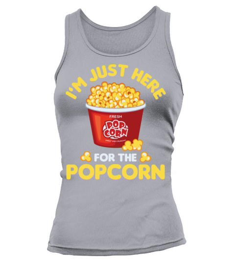 Popcorn Vintage Retro Funny Popcorn Lovers Tank top Woman