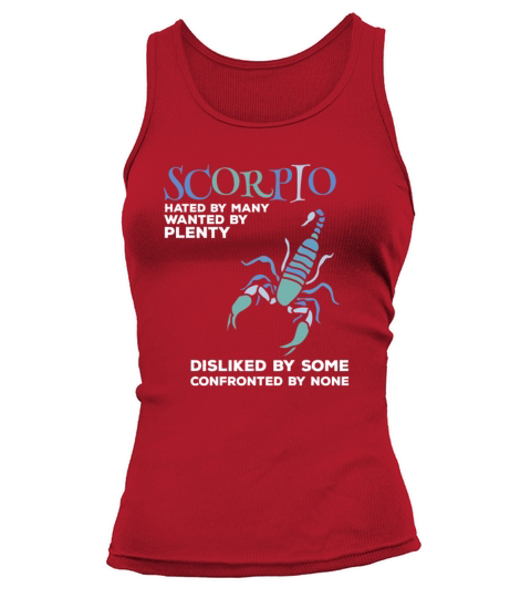 Scorpio Zodiac Star Sign Aesthetic Statement Astro Tank top Woman