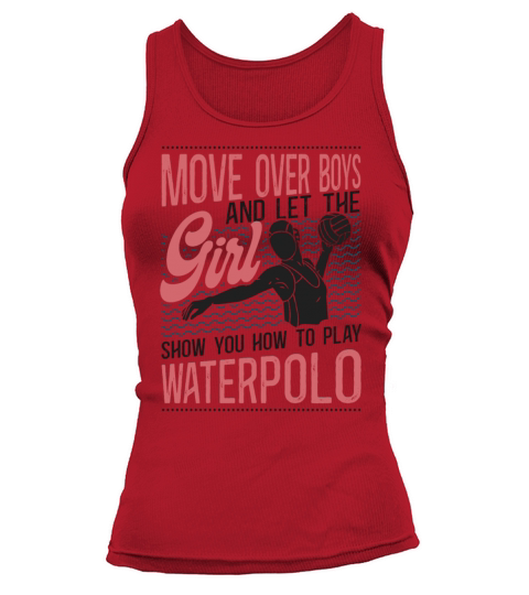 Water Polo Girl Vintage Move Over Tank top Woman