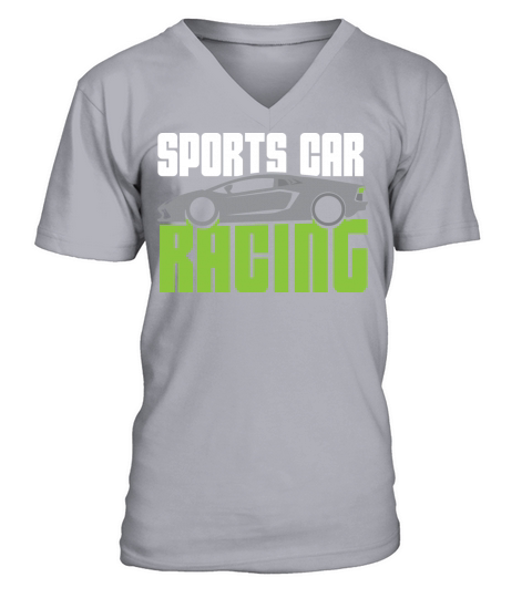 Sportscar Racing Automobile Car Vehicle V-Neck T-shirt