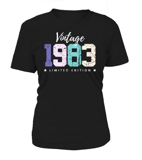 40 Years Vintage 1983 Retro 40th Birthday Women's T-Shirt