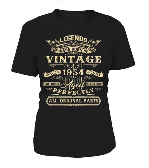 68th Birthday Gift For Legends Born 1954 68 Yrs Ol Women's T-Shirt