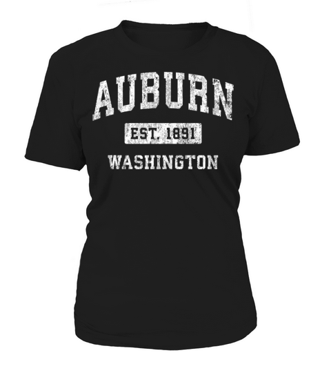 Auburn Washington Wa Vintage Established Sports De Women's T-Shirt