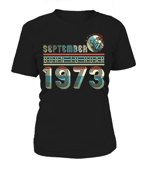 Lion In September 1973 Vintage Women's T-Shirt