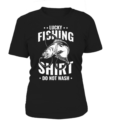 Lucky Fishing Shirt for Fish Hunter and Fisherman Women's T-Shirt