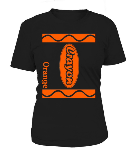 Orange Crayon Box Halloween Costume T Shirt Women's T-Shirt