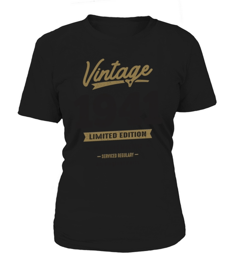 Vintage 1941 81st Birthday Women's T-Shirt