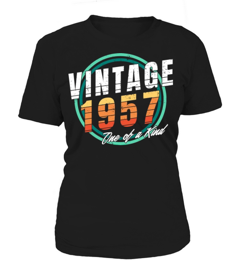 Vintage 1957 Shirt for Men Women 66 Year Old 66th Women's T-Shirt