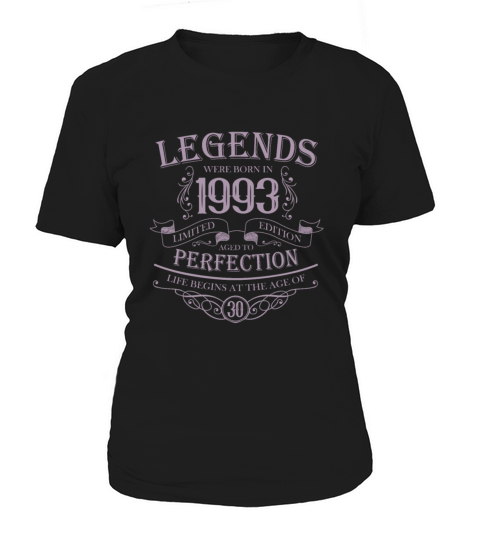 Vintage 1993 Birthday 30th Birthday Sayings Legend Women's T-Shirt