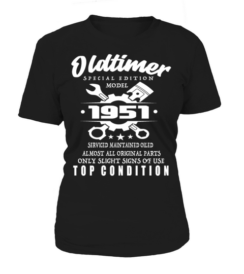 Vintage Special Edition Model 1951 Birthday Women's T-Shirt